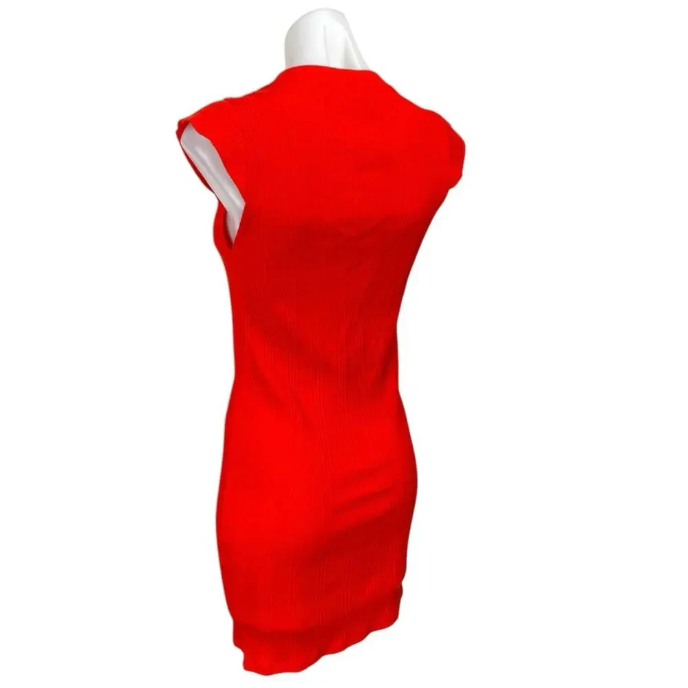 Zara red short